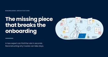 The missing piece that breaks the onboarding