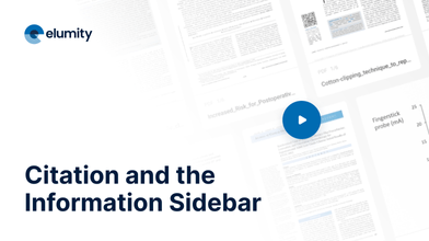 Citations and the Information Sidebar