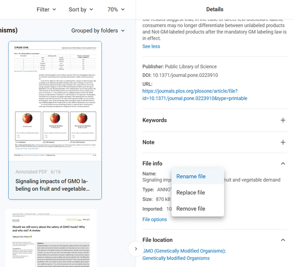 File operations interface showing rename, replace, and remove options